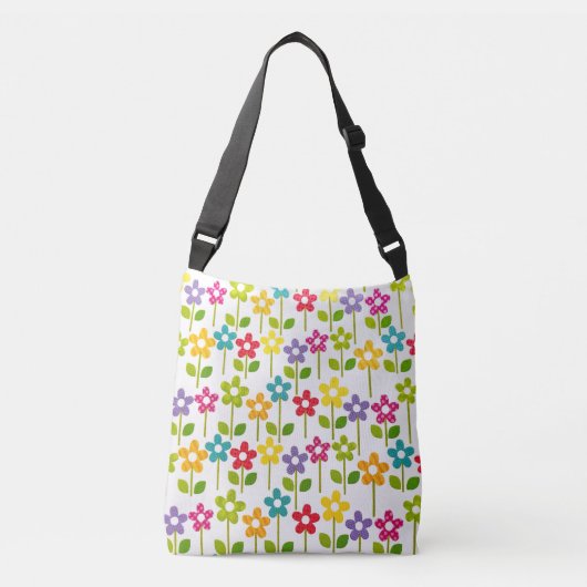 Farbige Blume Tasche (Vorderseite)