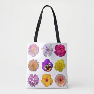 Farbige Blume Tasche