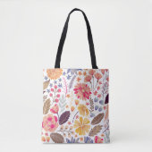 Farbige Blume Tasche (Vorderseite)