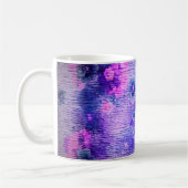 Farbige Blume Tasse (Links)
