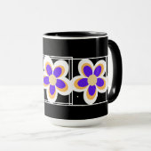 Farbige Blume Tasse (VorderseiteRechts)