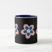 Farbige Blume Tasse (Zentrum)
