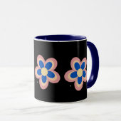 Farbige Blume Tasse (VorderseiteRechts)