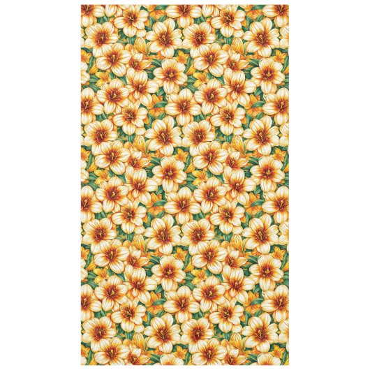 Farbige Blume Tischdecke (Vorderseite)