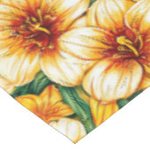 Farbige Blume Tischdecke (Schrägansicht)