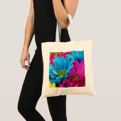 Farbige Blume Tragetasche (Vorderseite (Produkt))