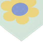 Farbige Blume Vintag Kurzer Tischläufer (Ecke)