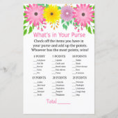 Farbige Blume Was ist in deinem Geldspiel? (Vorderseite)