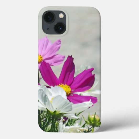 Farbige Blume (weich) Case-Mate iPhone Hülle (Rückseite)