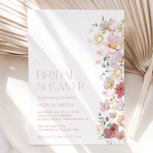 Farbige Blume, Wildblumen, Boho, Brautparty