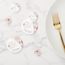 Farbige Blume, Wildblumen, erster Geburtstag