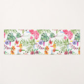 Farbige Blume Yogamatte (Vorderseite (Horizontal))