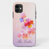 Farbige Blume zeichnend iPhone-Fall Case-Mate iPhone Hülle (Rückseite)