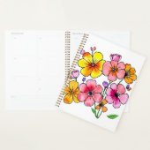 Farbige Blumen Planer (Anzeige)