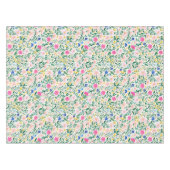 Farbige Blumen Tischdecke (Vorderseite (Horizontal))