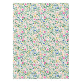 Farbige Blumen Tischdecke (Vorderseite)