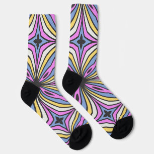 Farbige Blumenblüten Thunder_Cove Socken