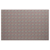 Farbige Blumenmuster im Cartoon-Stil Stoff (Yard (91,4 cm))