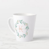 Farbige Blumenzauber Milchtasse (Linke Ecke)