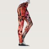 Farbige Blüte #3 Leggings (Rechts)