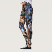 Farbige Blüte #5 Leggings (Links)