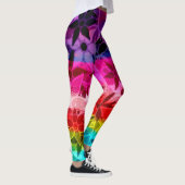 Farbige Blüte #8 Leggings (Rechts)