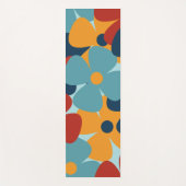 Farbige Blüte B Yogamatte (Vorderseite)