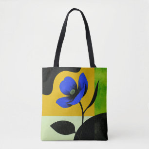 Farbige Blüten-Abstrakt-Blumentasche Tasche