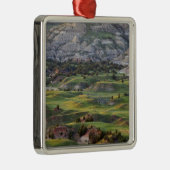 Farbige Böden von Buck Hill mit Blick auf Silbernes Ornament (Rechts)