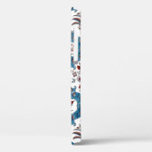 Farbige Bohemische Blumenfolie Case-Mate iPhone Hülle (Rückseite / Links)