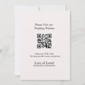 Farbige Bohemische Save the Date-Karte Einladung (Rückseite)