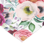 Farbige bohhe Blume Mittelgroßer Tischläufer (Ecke)