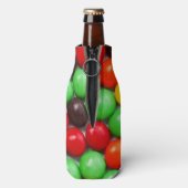 Farbige Bonbons Flaschenkühler (Flasche Rückseite)