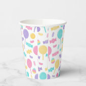 Farbige Bonbons Pappbecher (Links)