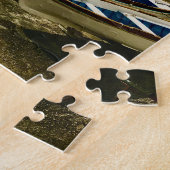 Farbige Boote im Hafen von Capri, Italien Puzzle (Seite)