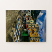 Farbige Boote im Hafen von Capri, Italien Puzzle (Horizontal)