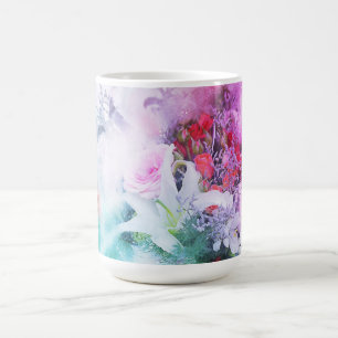Farbige Botanische Garten Kaffeetasse