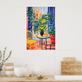 Farbige Botanische Pflanzenposter, Vibrant Poster (Küche)