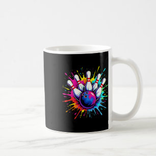 Farbige Bowling Game Day Bowling Niedlich Colorspl Kaffeetasse