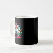 Farbige Bowling Game Day Bowling Niedlich Colorspl Kaffeetasse (Vorderseite Links)