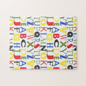 Farbige Briefe von Megan Meagher Puzzle (Horizontal)
