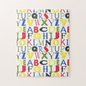 Farbige Briefe von Megan Meagher Puzzle (Vertikal)