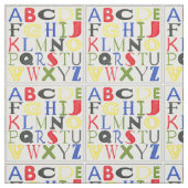 Farbige Briefe von Megan Meagher Stoff (Muster)