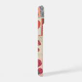 Farbige Briefmarke Collage Phone Case iPhone 15 Hülle (Rechte Seite)