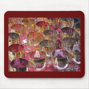 Farbige Brille Mousepad