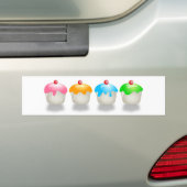 Farbige Brötchen Autoaufkleber (Auf Auto)