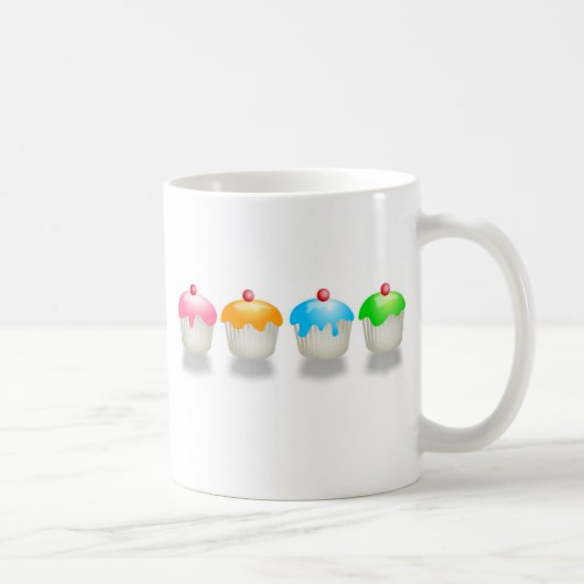 Farbige Brötchen Kaffeetasse (Rechts)