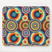 Farbige Bullseyes Mousepad (Vorne)