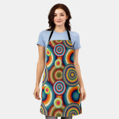 Farbige Bullseyes Schürze (Getragen)