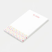 Farbige Buttons Post-It Notizen (angewinkelt)